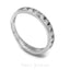 0.47CT Round Brilliant Diamond Band Ring Set in 14k White Gold - Virani Jewelers