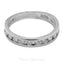 0.47CT Round Brilliant Diamond Band Ring Set in 14k White Gold - Virani Jewelers
