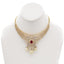 18K Yellow Gold Diamond Bridal Necklace & Earrings Set W/ 8.17ct Diamonds, Rubies & Pearls - Virani Jewelers