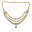 10.08CT Diamond Necklace and Earring in 18K Yellow Gold W/ Cable Link Chain - Virani Jewelers