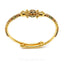 22K Yellow Gold Adjustable Baby Bangle W/ Hand Painted Designs for Kids