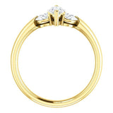 Virani Classic Five-Stone Diamond Engagement Ring - Virani Jewelers | 