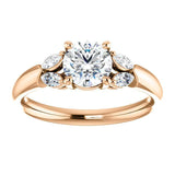 Virani Classic Five-Stone Diamond Engagement Ring - Virani Jewelers | 