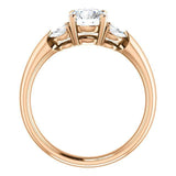 Virani Classic Five-Stone Diamond Engagement Ring - Virani Jewelers | 