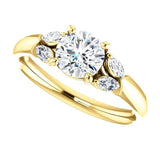 Virani Classic Five-Stone Diamond Engagement Ring - Virani Jewelers | 