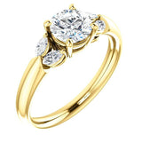 Virani Classic Five-Stone Diamond Engagement Ring - Virani Jewelers | 