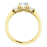 Virani Classic Five-Stone Diamond Engagement Ring - Virani Jewelers | 