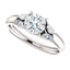Virani Classic Five-Stone Diamond Engagement Ring - Virani Jewelers