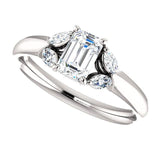 Virani Classic Five-Stone Diamond Engagement Ring - Virani Jewelers | 