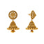 22K Yellow Antique Gold Beaded Jewelry Set (98.6gm)