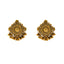 22K Yellow Gold Antique Choker Necklace Set (81.8gm)