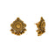 22K Yellow Gold Antique Choker Necklace Set (81.8gm)
