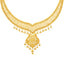 22K Yellow Gold & Beaded Filigree Indian Jewelry Set