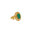 22K Yellow Gold & Emerald Cocktail Ring (5.1gm)