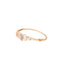 18K Rose Gold & CZ Bangle (11.4gm)