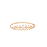 18K Rose Gold & CZ Bangle (13.3gm) | 


Adorn your wrists with this gorgeous 18k rose gold bangle from Virani jewelers. The shining cu...
