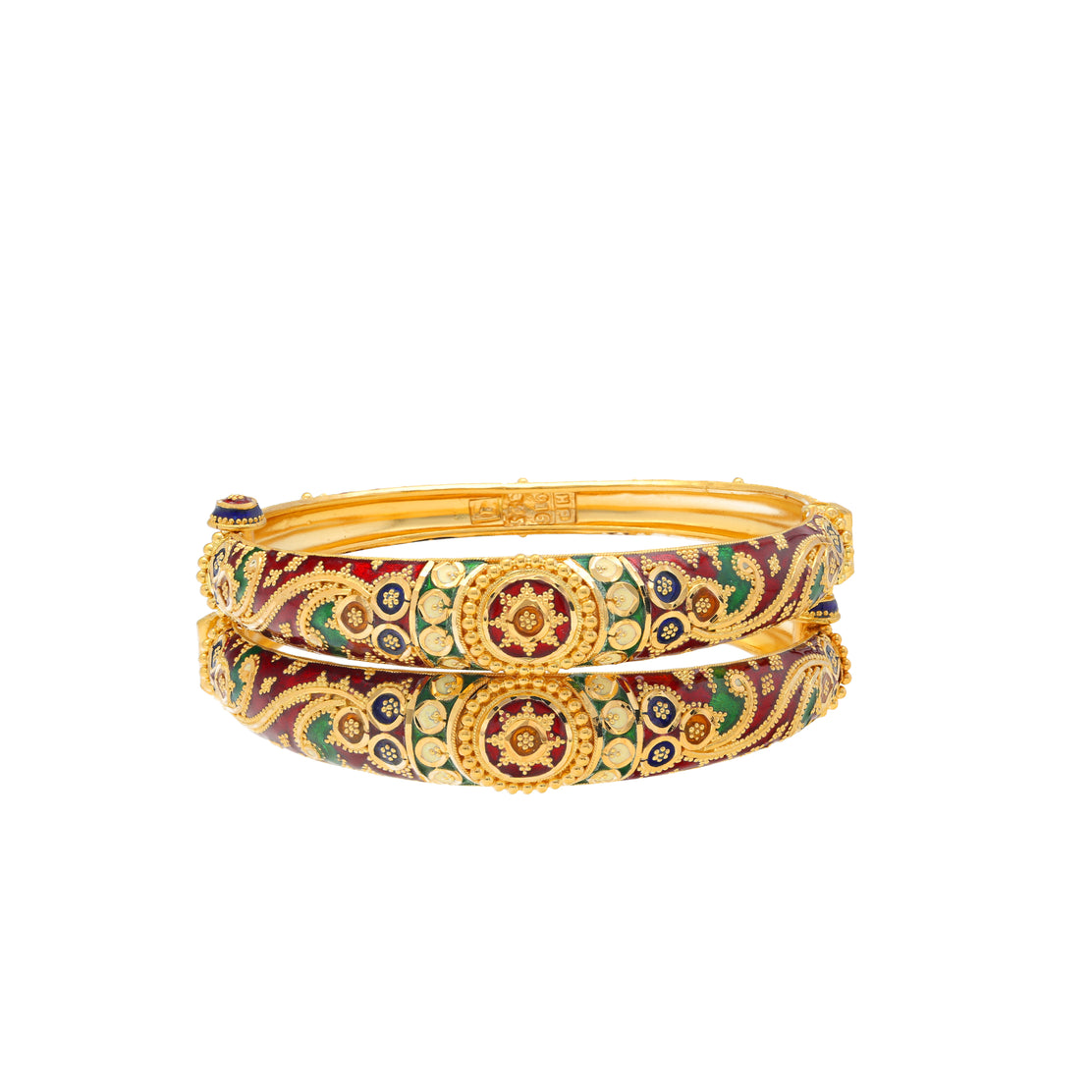 Kalyan gold bangles with price and weight Clearance