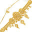 22K Yellow Gold Antique Choker Set (45.8gm)