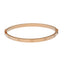 18KT Rose Gold Bangle (7.3gm)