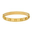 18KT Yellow Gold Beaded Bangle (18gm)