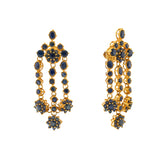 22K Yellow Gold & Sapphire Earrings (22.4gm) | 


This stunning pair of 22k yellow gold earrings features a sophisticated design and an elegant ...