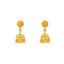 22K Yellow Gold Beaded Jhumka Earrings (8.8gm)