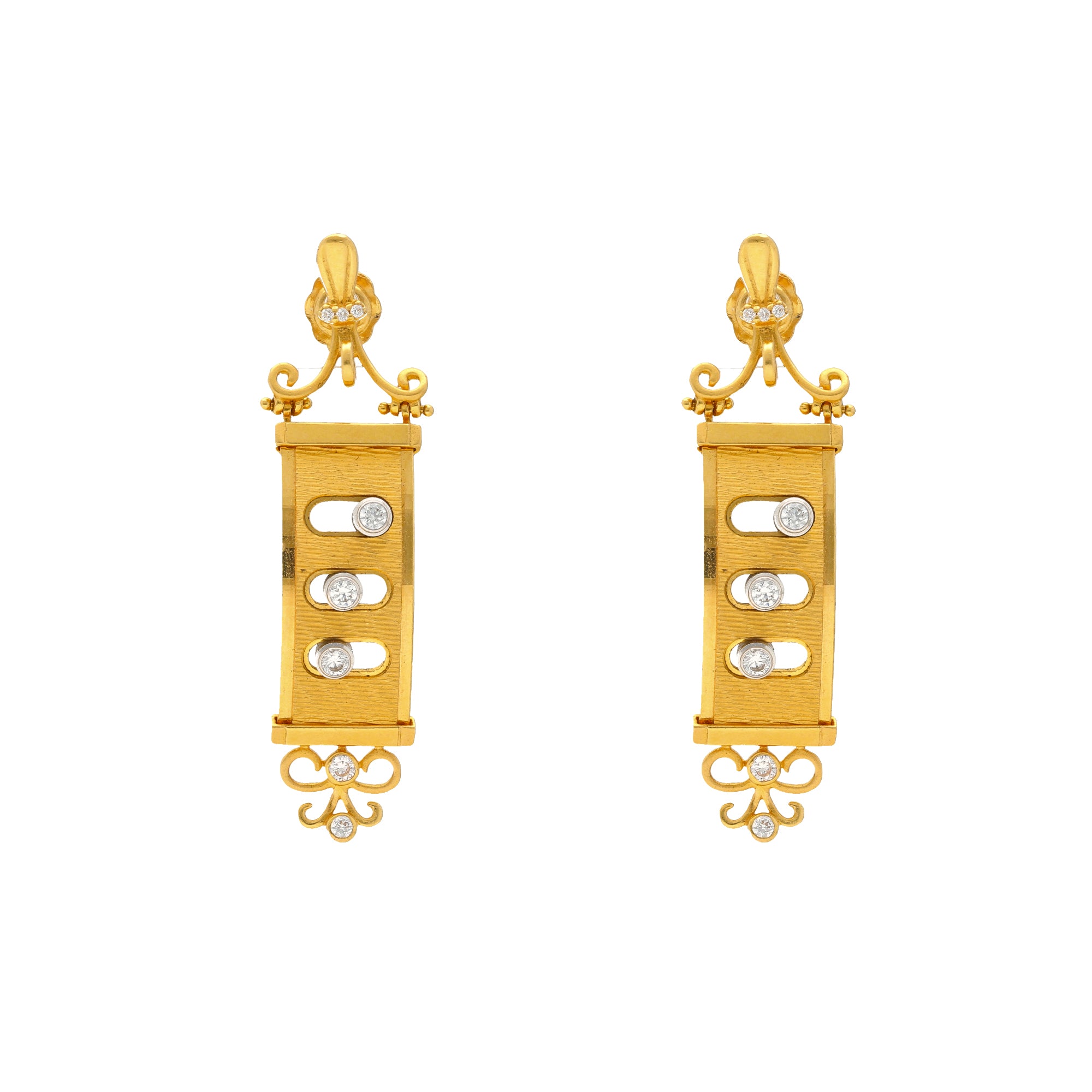 Solid Gold Earrings