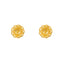 22K Yellow Gold Round Stud Earrings (5.3gm)
