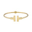 18K Yellow Gold Bangle (8.1gm)