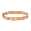18KT Rose Gold Beaded Bangle (17.9gm)