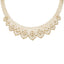 22K Yellow Gold & CZ Choker Necklace (48.3gm)