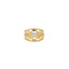 22K Yellow Gold & CZ Ring (4.3gm)