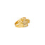 22K Yellow Gold & CZ Ring (4.3gm)
