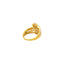 22K Yellow Gold & CZ Ring (3.6gm)