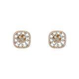 18K Multi-Tone Gold 1.51ct Diamond Pendant Set | 
This minimal 18k yellow and white gold pendant jewelry set uses a stunning assortment of diamond...