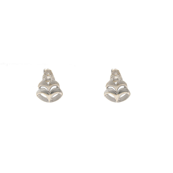 22K White Gold Stud Earrings (6.3gm) | 
The beauty of these white gold stud earrings lie within the intricate design and minimal style. ...