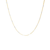 22K Multi-Tone Gold Minimalist Chain - Virani Jewelers | 
Bring an air of casual elegance to your outfits with the 22K Multi-Tone Gold Minimalist Chain fr...