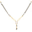 22K Multi-Tone Gold & CZ Mangalsutra Necklace (10.5gm)