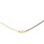 22K Multi-Tone Gold & CZ Mangalsutra Necklace (6.1gm)