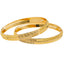22K Yellow Gold Bangle Set of 4 (65.4gm)
