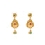 22K Yellow Gold Choker Necklace Set w/ Emeralds & Rubies (61.6gm)