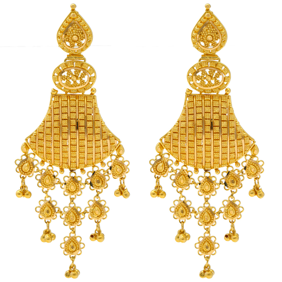 22K Yellow Gold Necklace Set (102.9gm) – Virani Jewelers