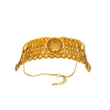22K Yellow Antique Gold Choker Set W/ Blue & White Meena Center - Virani Jewelers | 


This set is an excellent way to add beautiful jewelry from our collection to your wardrobe. We...