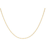 22Y Yellow & White Gold Beaded Chain (11.7 gms) | 
This simple and classy 22k yellow gold chain has decadent beading and 22k white gold details. Fe...