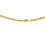 22K Yellow Gold 18in Solid Rope Chain (15.9 gms)