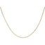 22K Yellow & White Gold Double Beaded Chain (9.6 gms)