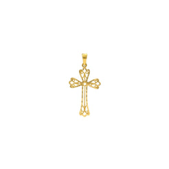 22K Yellow Gold Divinity Cross Pendant - Virani Jewelers