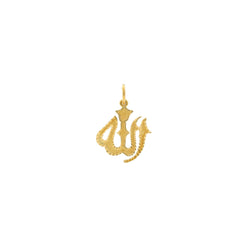 22K Gold Precious Allah Pendant - Virani Jewelers