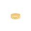 22K Yellow & White Gold Checkered Ring - Virani Jewelers