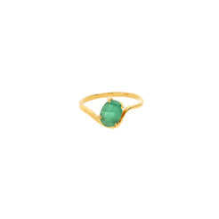 22K Gold Elite Emerald Ring - Virani Jewelers